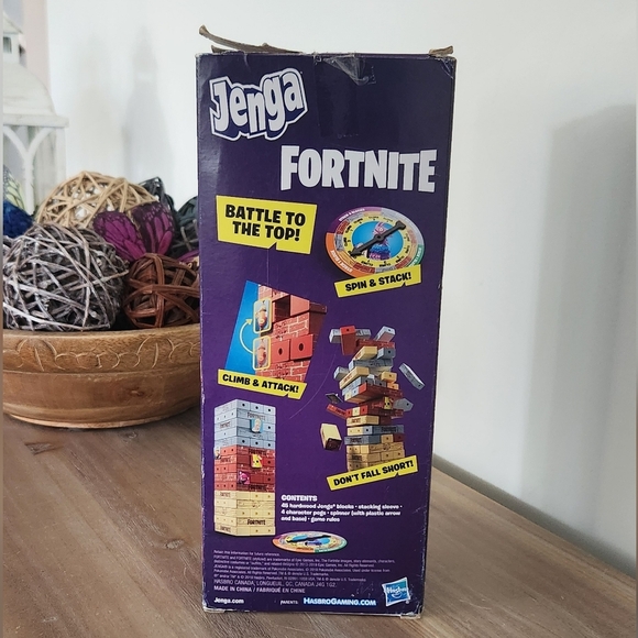 🧱🎮 Jenga: Fortnite Edition – Multicolor Tower Game Classic Stacking Video Game - Picture 4 of 16